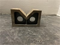 Single Steel V block