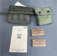 US Military Field Trauma Kit & Medical Supplies