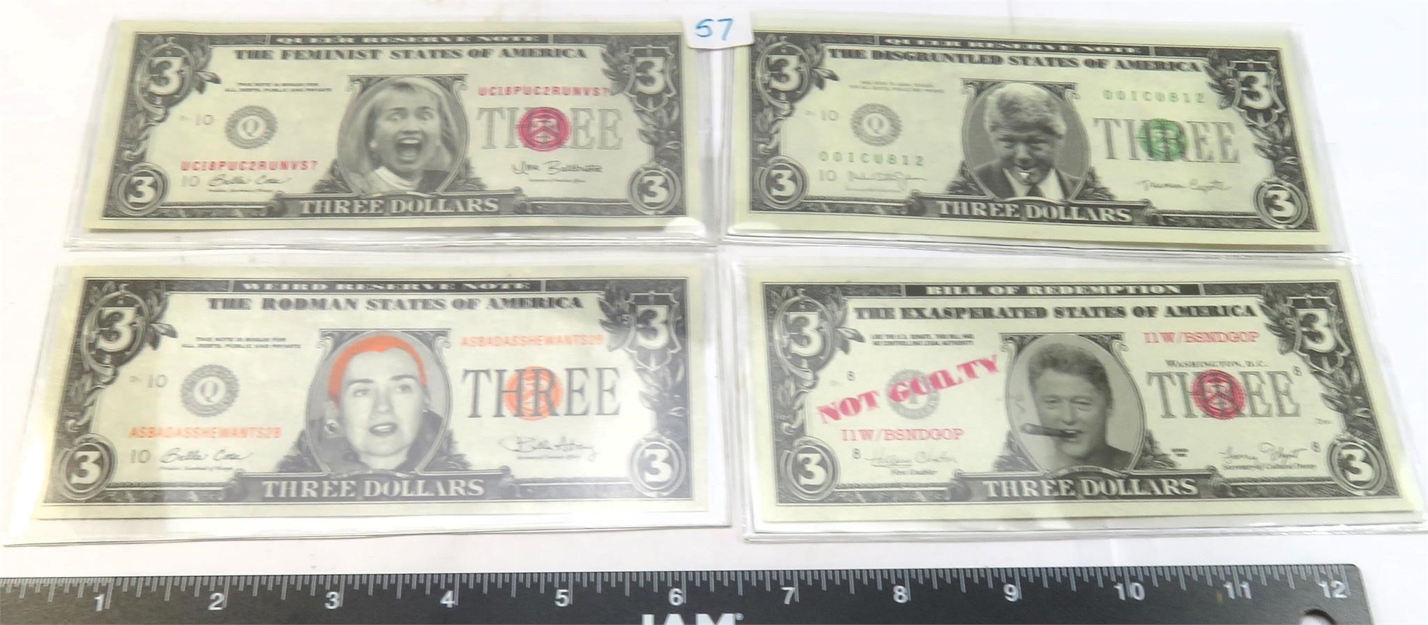 Clinton Currency (Fake and Worthless)