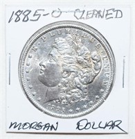 COIN - CLEANED 1885-O MORGAN SILVER DOLLAR
