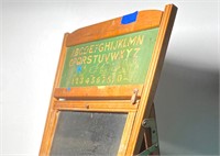 Antique Folding Chalkboard