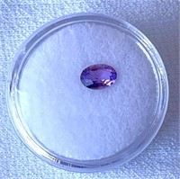 Oval Amethyst Collectible Gemstone