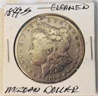 COIN - CLEANED 1899-S MORGAN SILVER DOLLAR