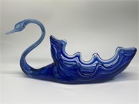 MCM Art Glass Swan