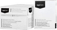 W544  Amazon Basics Copy Paper 8.5x11 5000 Sheets