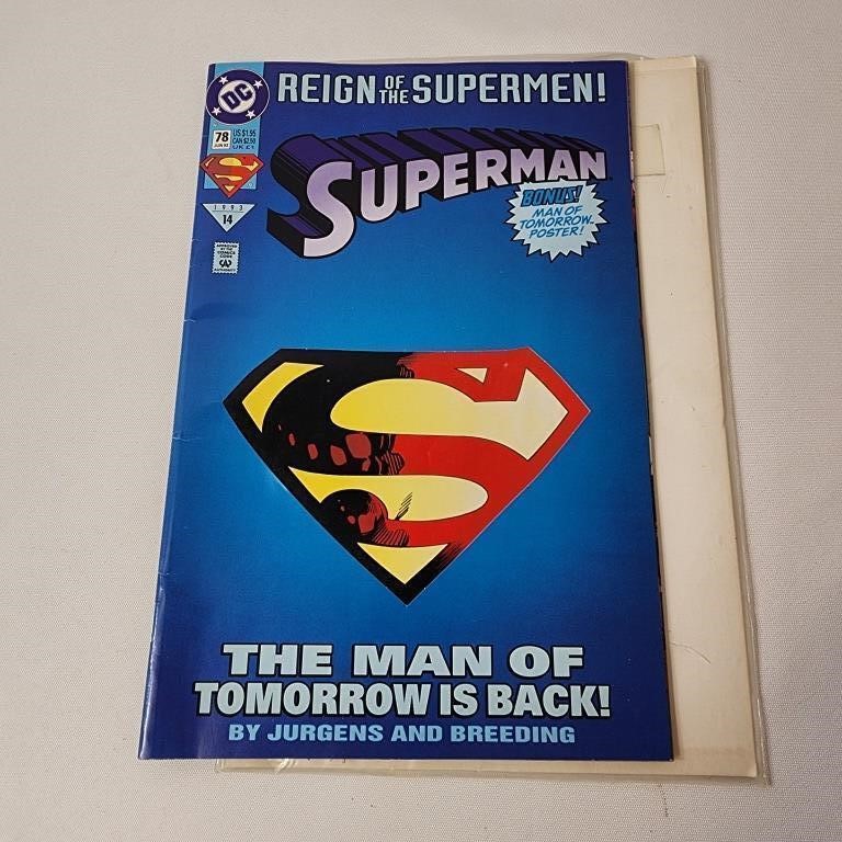DC Superman Reign of the Supermen #14, #78
