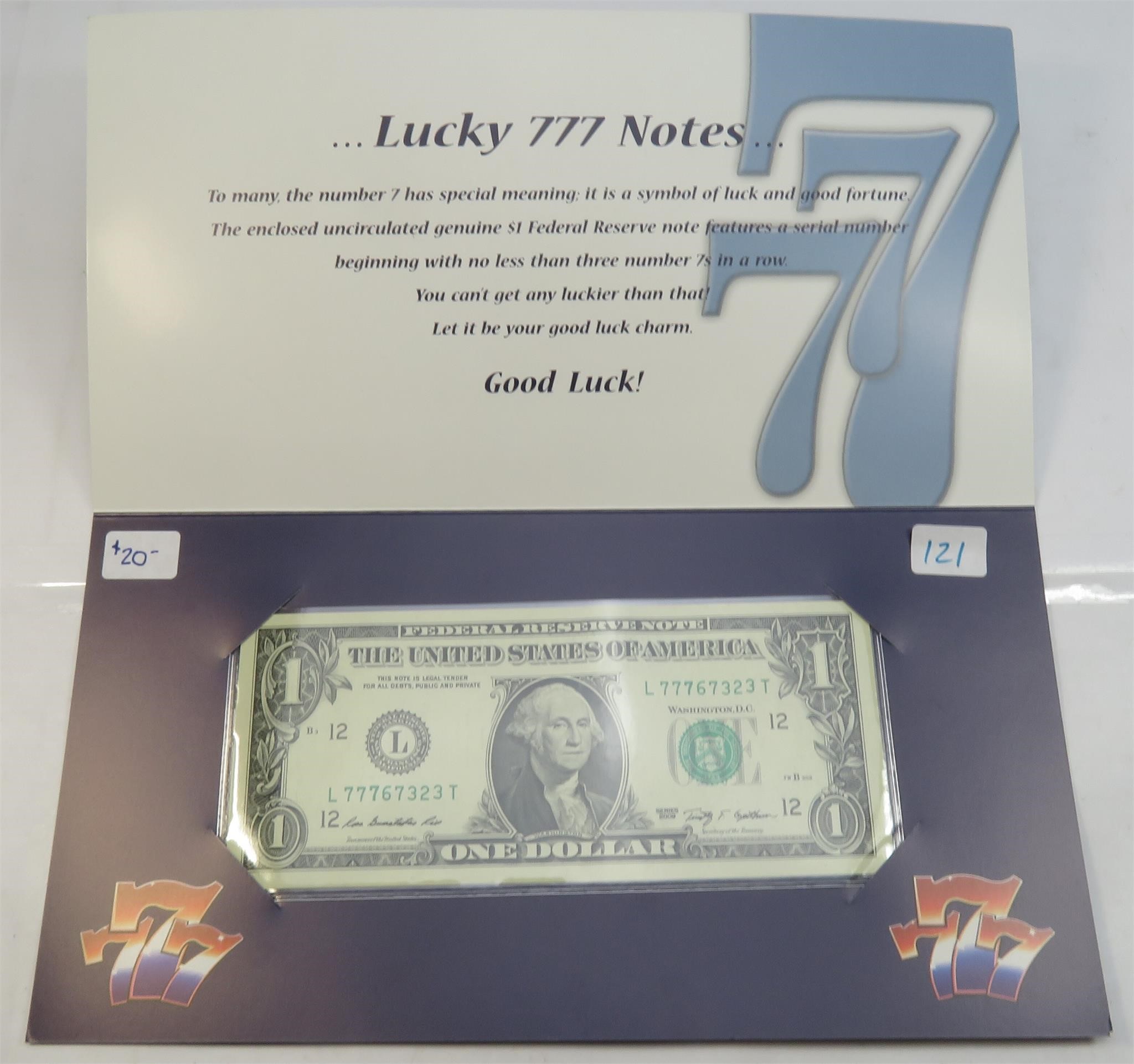 777 Lucky Note