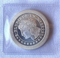 .999 1 Troy oz. Fine Silver Morgan Proof Coin