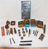 LOT - TAP & DIE SET, ETC.