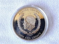 1 oz. Silver Barak Obama Proof Coin