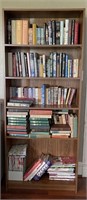 Five Shelf Bookcase with Books