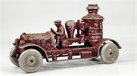 ANTIQUE CAST ALUMMINUM FIRE PUMPER