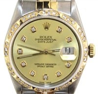 Rolex Oyster Perpetual 16013 Datejust 36 w/Diamond