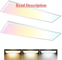 AIKVSXER 2x4 LED Flat Sky Panel Light Surface Moun