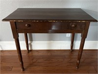 Antique Wooden Small Writing Desk