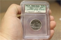 ICG Graded 2001-S Signature Quarter Series Coin