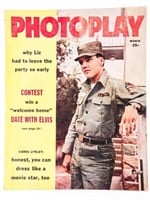 March 1960 PHOTOPLAY MAGAZINE Elvis Cover