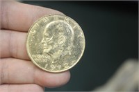 Gold Plated Ike Dollar