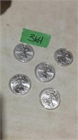 2016 1 ounce fine silver dollar