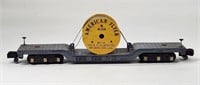 AMERICAN FLYER 7210 DEPRESSED FLAT CAR W/ CABLE