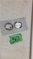 .999 silver one troy ounce coins