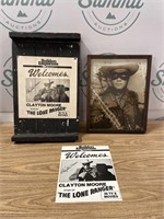 Photograph & AD for Clayton Moore