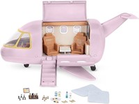 Lori Dolls â€“ Luxury Jet â€“ Pink â€“ Airplane fo