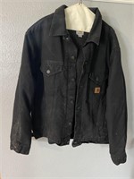 Black Denim Carhartt XL Jacket