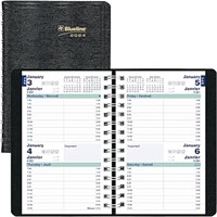 Blueline 2024 Essential Two-Day Planner, Appointme