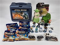 ASSORTED LOT OF STAR WARS TOYS