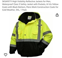 SKSAFETY High Visibility Reflective Jackets