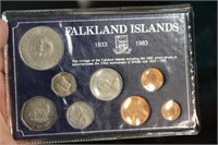 Falkland Islands 1983 Coin Set