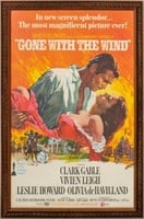 Gone with the Wind Movie Poster, 1968