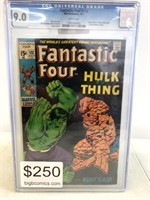Fantastic Four #112 CGC 9.0 Iconic Hulk vs Thing