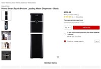 A582  Primo Smart Touch Water Dispenser - Black