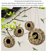 Hanging Hummingbird Nest House