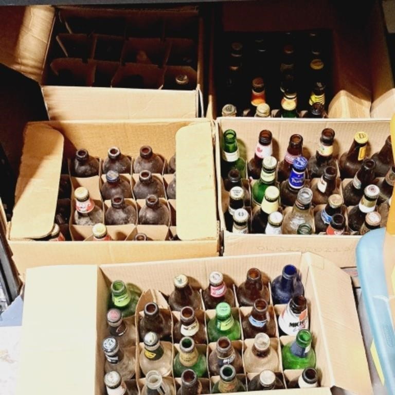 Beer Bottles & Beer Boxes