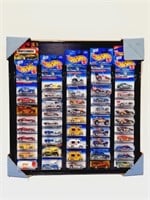 Framed Wall Displays for HotWheels in Packages