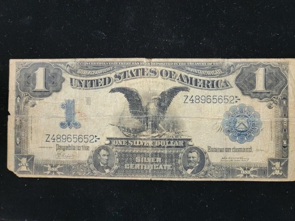 1899 $1 Silver Cert Black Eagle FR-230