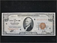 1929 $10 Federal Reserve FR-1860c