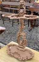 Ornate Cast Iron Umbrella Stand