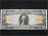 1906 $20 Gold Certificate FR-1186