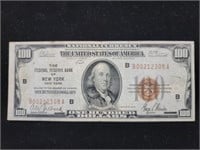 1929 $100 Federal Reserve FR-1890b