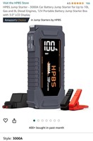 New condition HPBS Jump Starter - 3000A Car