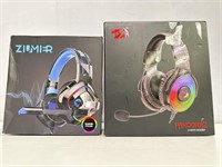 Lot of two gaming headsets (both in excellent
