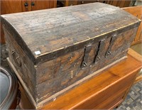 Early Dome Top Trunk (W/ Antique Hardware)