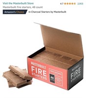 New Masterbuilt Fire starters, 48 count