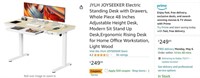 W601  Electric Standing Desk 48