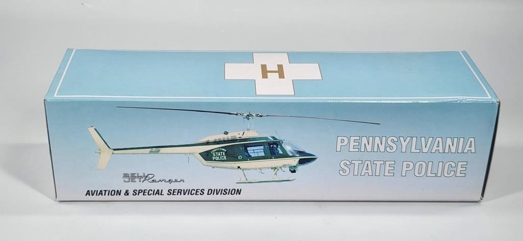 DIECAST PENNSYLVANIA STATE POLICE HELICOPTER