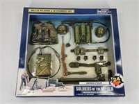 SOLDIERS OF THE WORLD DELUXE WEAPON SET NIB